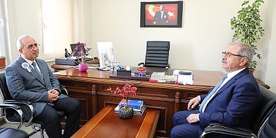 Başkan Özacar’dan Vergi Dairesine Ziyaret