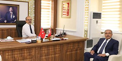 Başkan Özacar’dan Yeni Kaymakam Abacı’ya Ziyaret