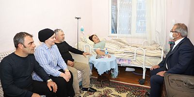 Başkan Özacar, Ev Ziyaretlerine Devam Ediyor