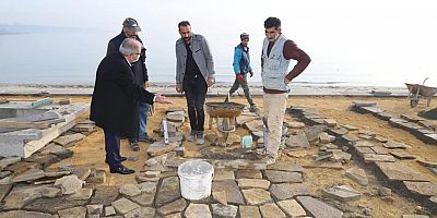 Başkan Özacar, Hamzakoy’da İncelemelerde Bulundu