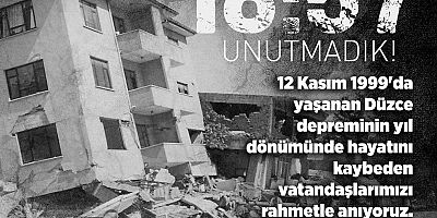Başkan Özacar’ın Gölcük Depremi Mesajı
