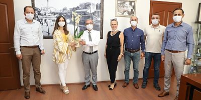 Başkan Özacar’ın Mimarlar Gününü Kutladılar