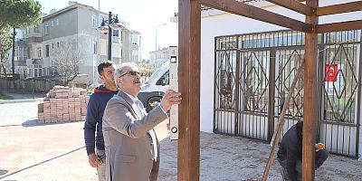 Başkan Özacar Park Çalışmalarını İnceledi