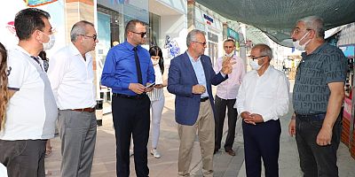 Başkan Özacar, Yöresel Ürünler Festivali’ni Ziyaret Etti