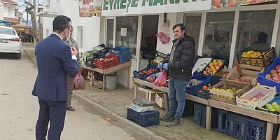 Başkan Soyuak, Esnafı Ziyaret Etti