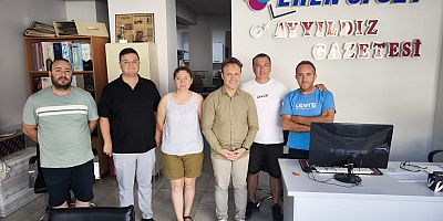 Başkan Soyuak’tan Gazetemize Ziyaret