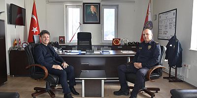 Başkan Soyuak’tan Yeni Emniyet Müdürü Alay’a Ziyaret