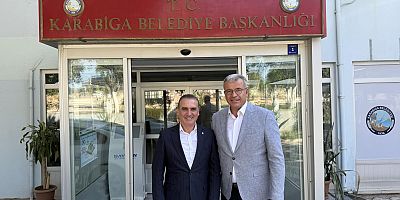 Başkan Uysal’dan Karabiga Belediyesi’ne Ziyaret