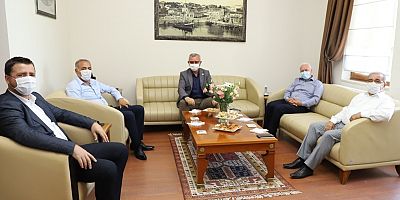 Başkanlar, Pazarcı Esnafı İçin Buluştu