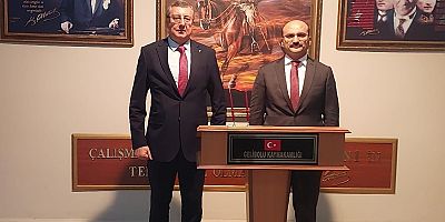 Başkonsolos Buravov’dan Kaymakam Abacı’ya Ziyaret