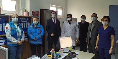 Baştürk’ten Devlet Hastanesi’ne Ziyaret