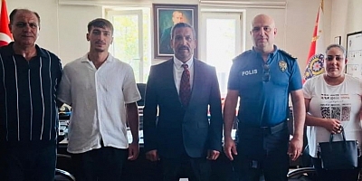 BBP İlçe Başkanı Sertdemir'den Emniyet Müdürü Alay’a Ziyaret