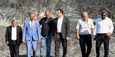 BBP’li Yörükçoğlu’ndan Yangın Bölgesinde İnceleme