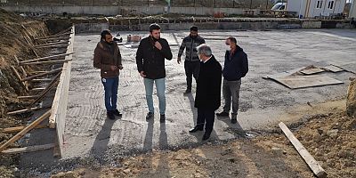 Belediye Hizmet Birimleri Alanının Yapımına Başlandı