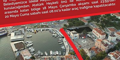 Belediyeden Araç Trafiğine Kapatılacak Yolla İlgili Duyuru!