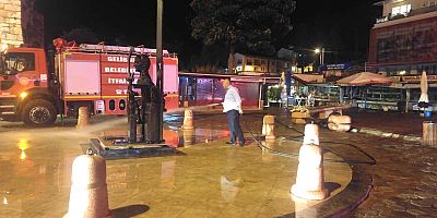 Belediyeden Dezenfekte Çalışmaları