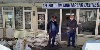 Belediyeden Köylere 2 Ton Tuz