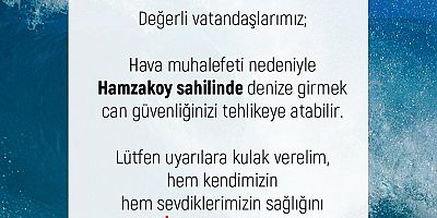 Belediyeden Vatandaşlara Uyarı!