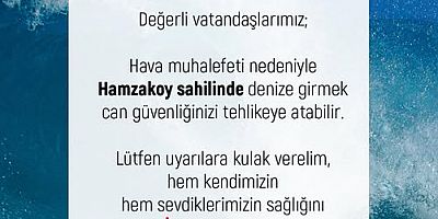 Belediyeden Vatandaşlara Uyarı!