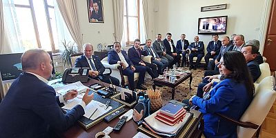 Biga Ticaret Borsası’ndan Gazi Meclise Ziyaret