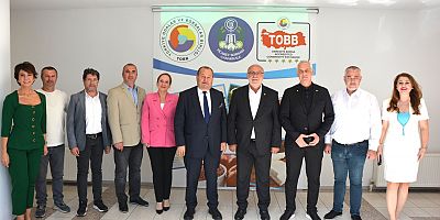 Biga TSO Heyetinden Başkan Deniz’e Ziyaret