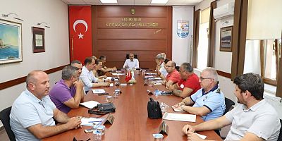 Birim Amirleri ile Çalışmalar Masaya Yatırıldı