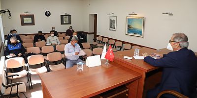 Birim Amirleriyle Haftalık Toplantı Yapıldı