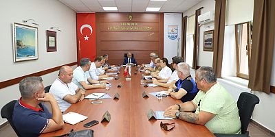 Birim Amirleriyle Haftalık Toplantı Yapıldı