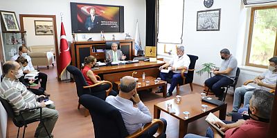 Birim Amirleriyle Toplantı Yapıldı