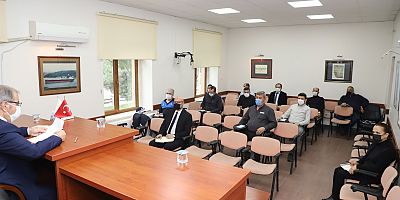 Birim Müdürleriyle Haftalık Toplantı Yapıldı