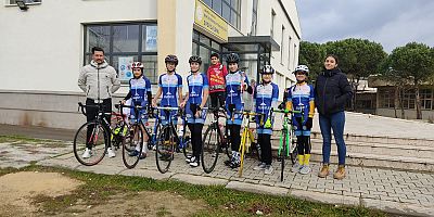 Bisiklet Şampiyonasında Türkiye Birincisi Oldular