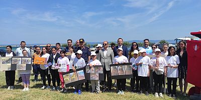 Bolayır Sahilinde Çevre Temizliği Yapıldı