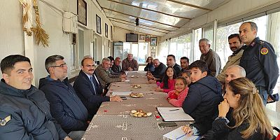 Burhanlı Köyünde Halk Toplantısı Gerçekleştirildi