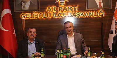 Büyükzöngür, AK Parti’nin Toplantısına Katıldı