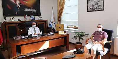 Çalışkan’dan Belediye Başkanı Özacar’a Ziyaret