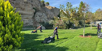 Çamlık Bölgesi ve Parklarda Temizlik Çalışmaları Yapıldı