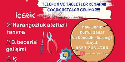 Cemo Usta’yla Marangozluk Atölyesi Başlıyor