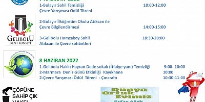 Çevre Haftası Etkinliklerle Kutlanacak