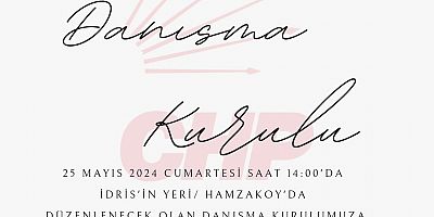 CHP, Danışma Kurul Toplantısı Yapacak