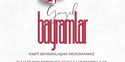 CHP’de Bayramlaşma Programı Düzenlenecek