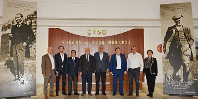 CHP’den ÇTSO Ziyareti