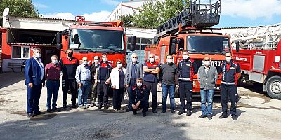 CHP’den İtfaiyeye Ziyaret