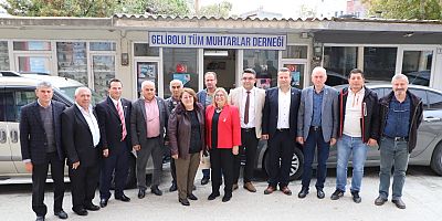 CHP’den Muhtarlar Günü Ziyareti