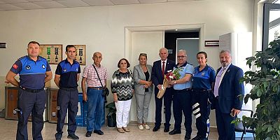 CHP’den Zabıtaya Ziyaret