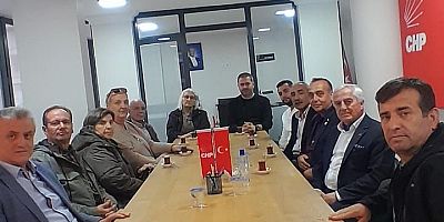 CHP Eceabat İlçe Yönetiminden Gelibolu İlçe Teşkilatına Ziyaret