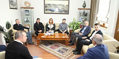 CHP İl Gençlik Kollarından Başkan Özacar’a Ziyaret