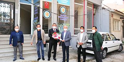 CHP İlçe Başkanından Sendikalara 1 Mayıs Ziyareti