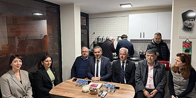 CHP İlçe Başkanlığında Bayramlaşma Coşkusu