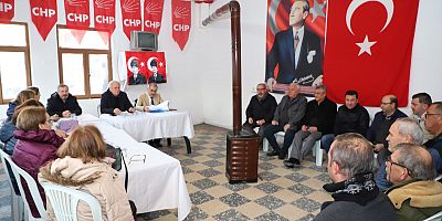 CHP İlçe Teşkilatı Depremle İlgili Çalışmaları Değerlendirdi