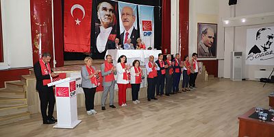 CHP İlçe Yönetim Kurulu Görev Dağılımını Yaptı